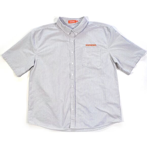 Whataburger Men's Striped Button-Down Shirt XL - Picture 1 of 5